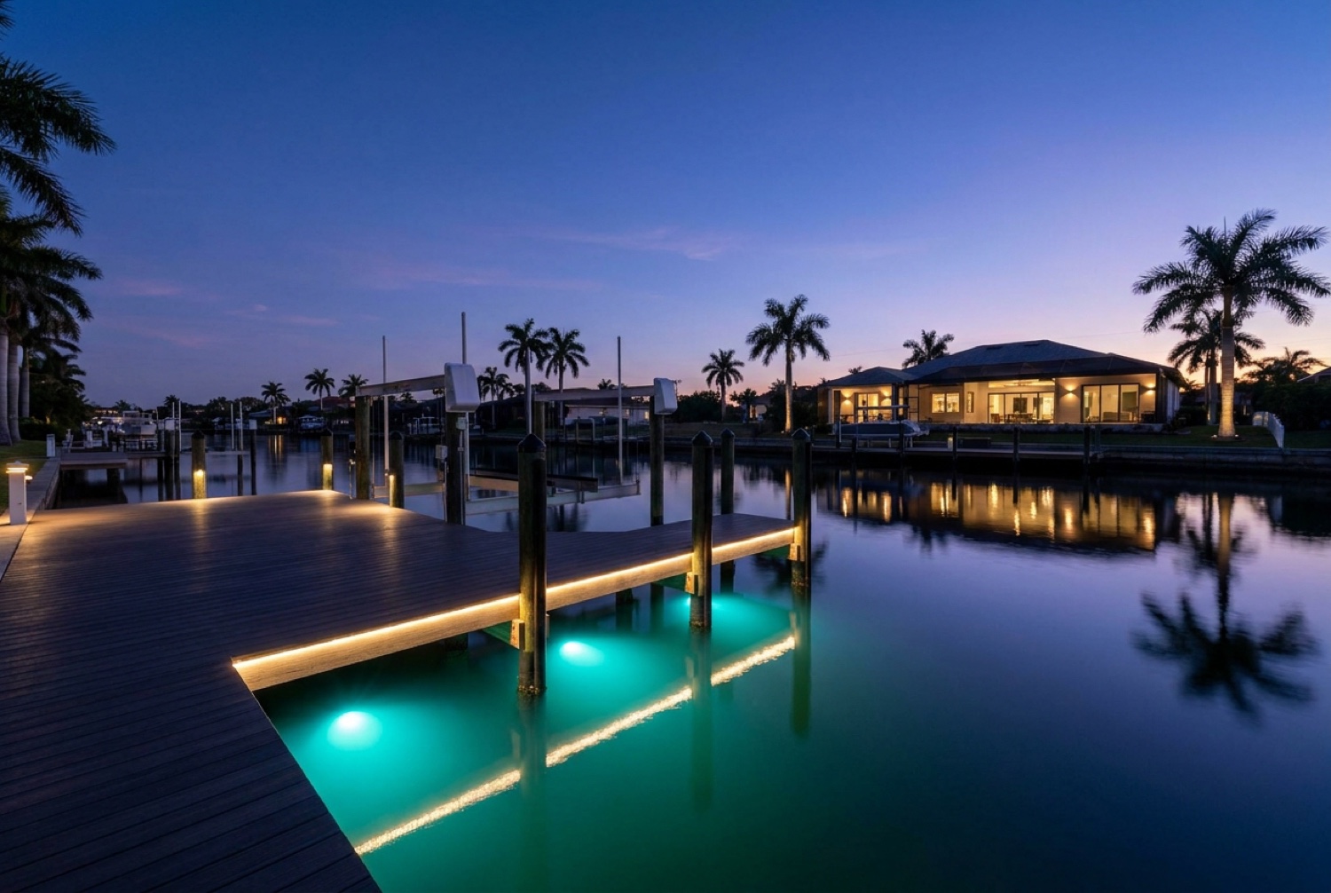 Dock Lighting in Naples, FL