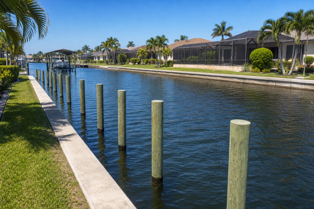 Pilings in Naples, FL
