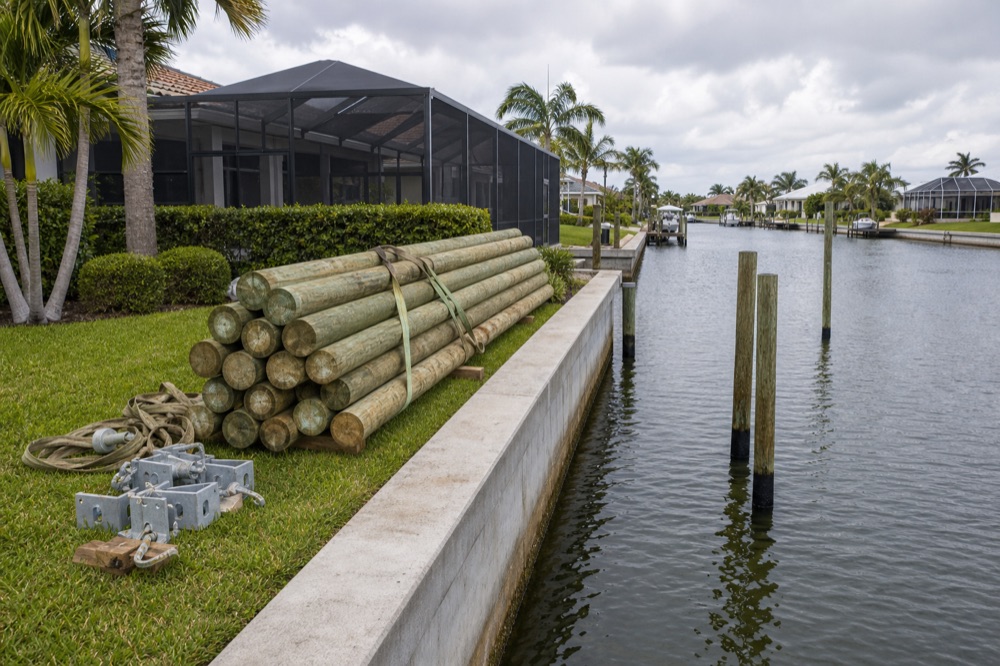 Dock Piling Leaning or Wobbly After a Storm? What It Means and How It's Fixed