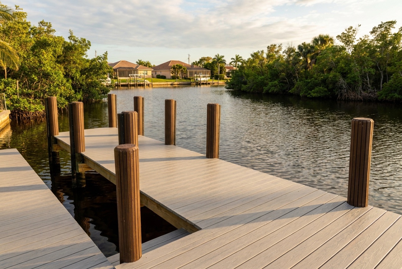 Custom Docks in Fort Myers, FL — Florida Lifts & Docks