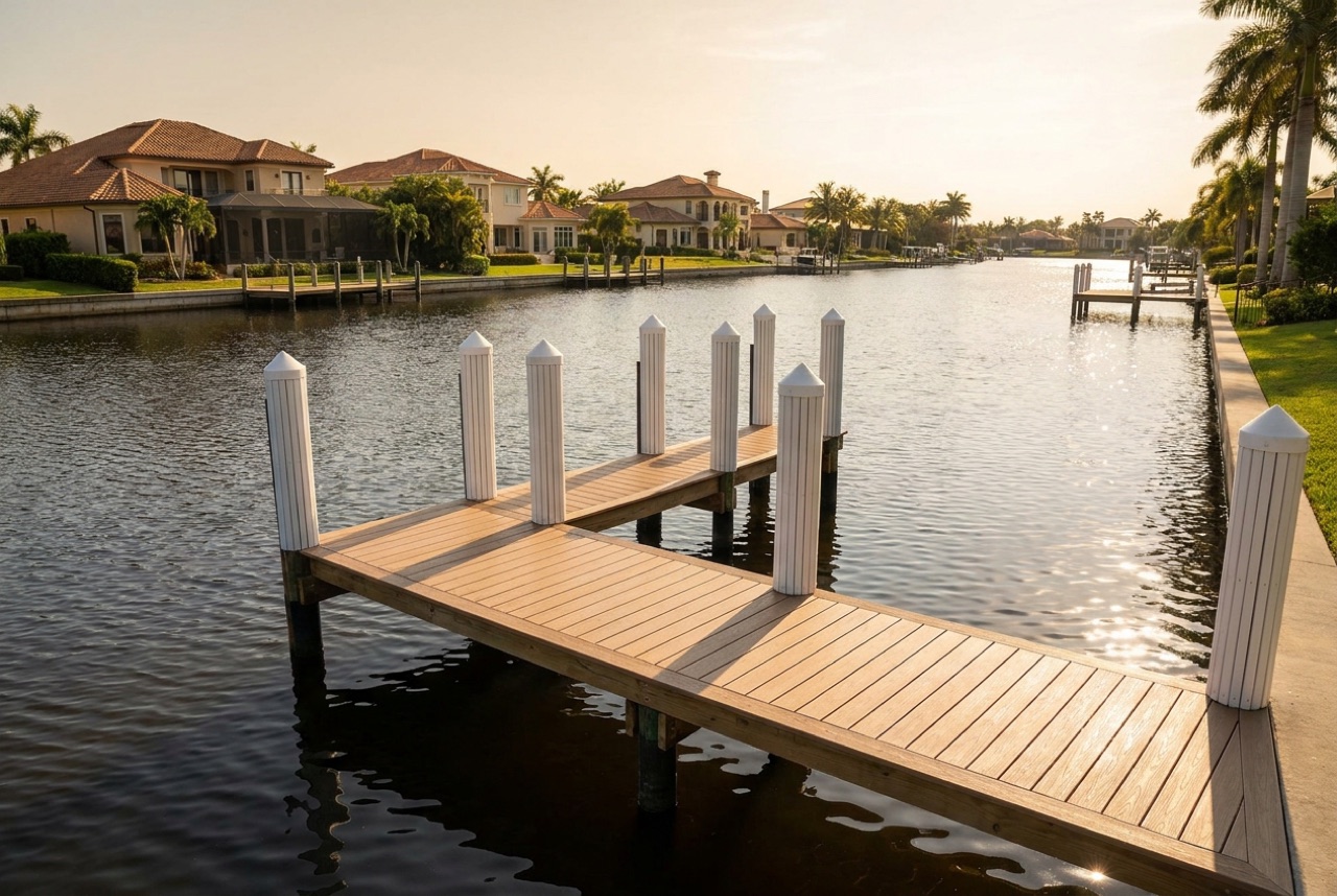 Custom Docks in Naples, FL — Florida Lifts & Docks